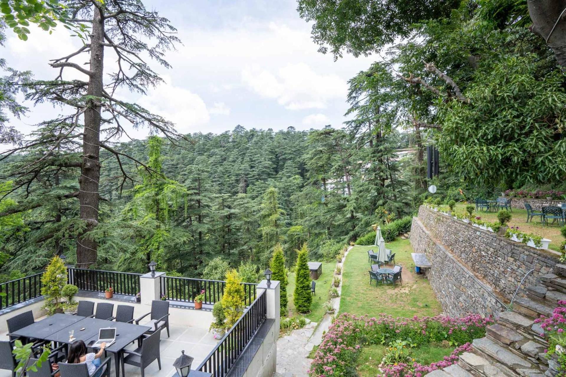 Stayvista At Pine Estate With Outdoor Jacuzzi Shimla Dış mekan fotoğraf